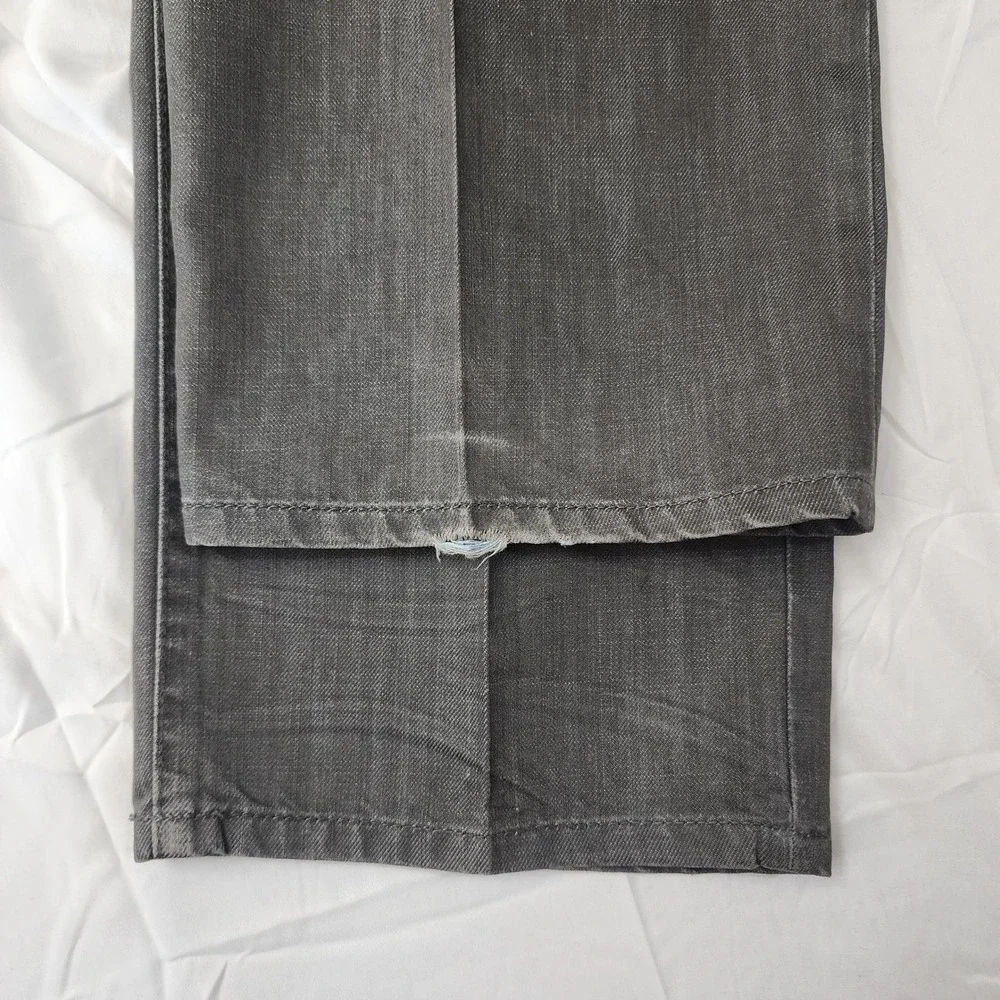 Vintage Ecko Unltd Jeans Mens 36X32 Gray Denim Baggy Fit‎ Hip Hop Skater Grunge